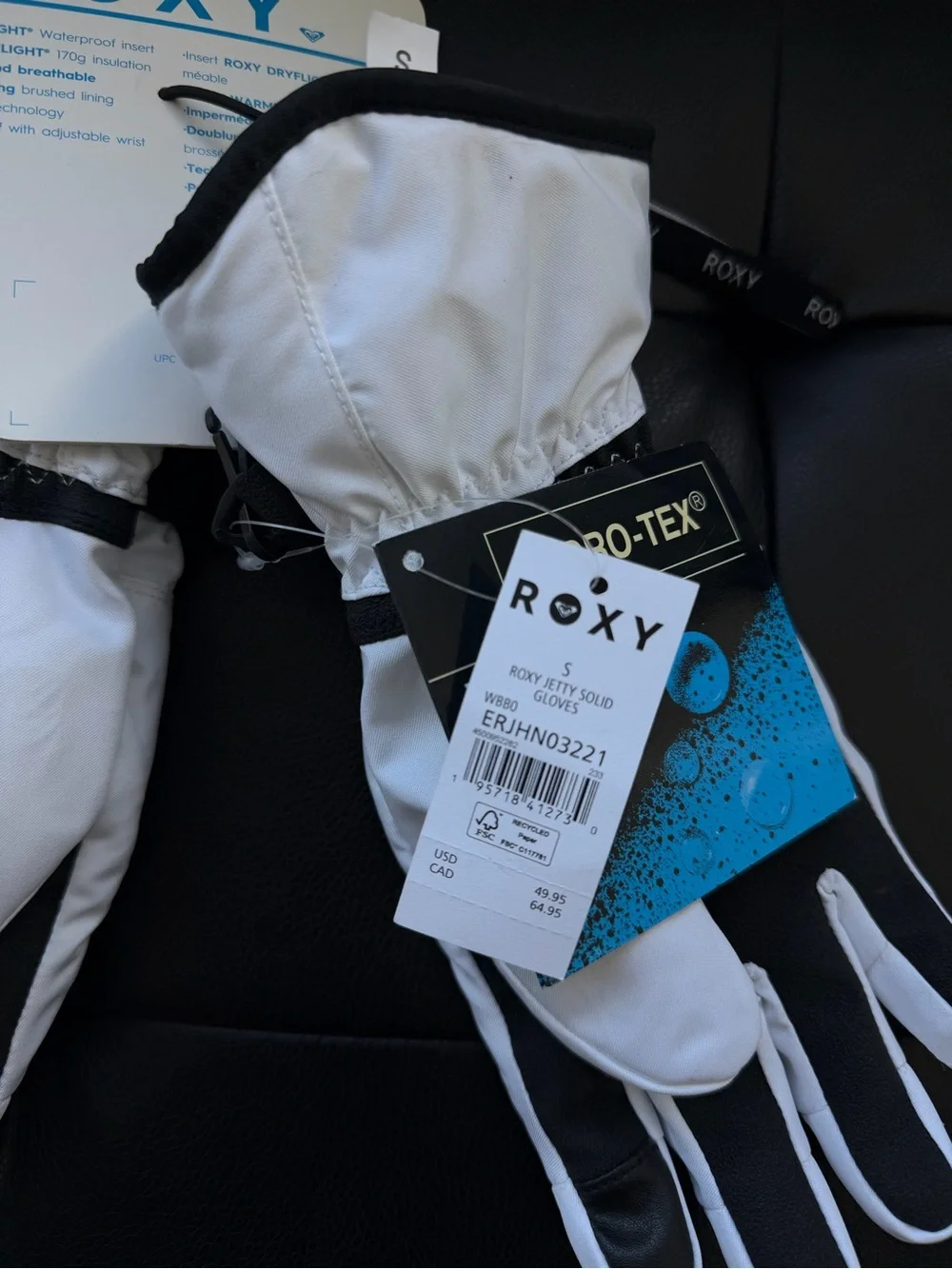 ROXY ski/snowboard gloves